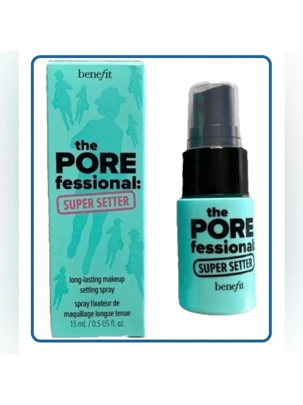 NIB Benefit The POREfessional Super Setter Setting Spray Deluxe Travel Size